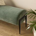 Banc rembourré Solace Vert Mousse
