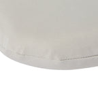 Coussin de chaise d'extérieur coloris pierre claire