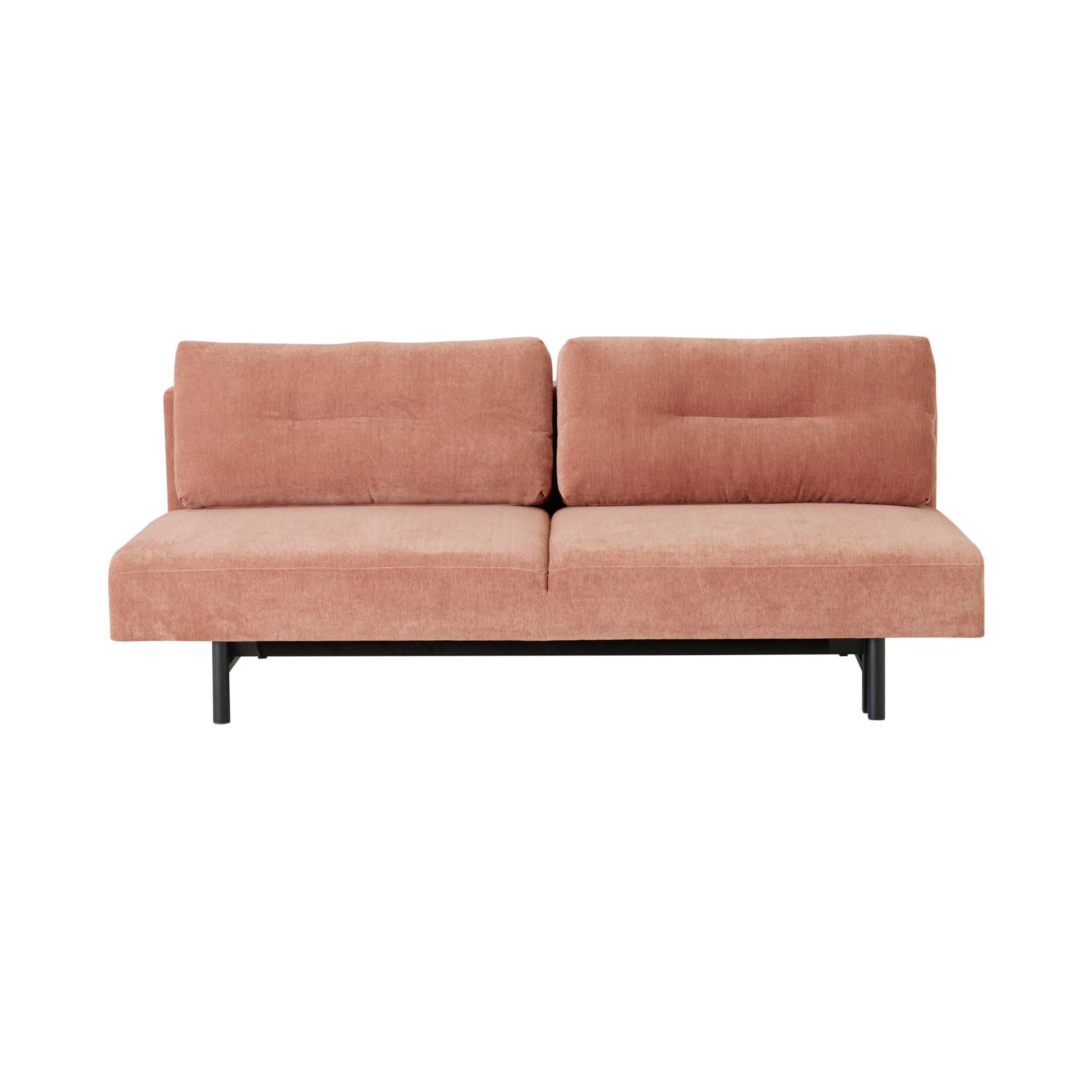 Pull-Out Sofa Bed with Pocket Springs Almond