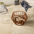Foyer Corten Bol Profond 80x80cm