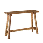 Console en bois recyclé mixte 120cm